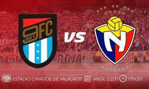 VER PARTIDO El Nacional vs 9 de Octubre EN VIVO