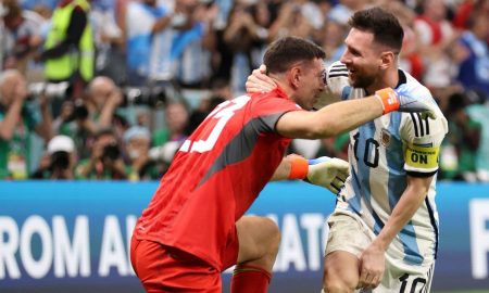 Argentina Messi Dibu Martinez Mundial