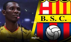 Calurosa bienvenida de Jánner Corozo en Barcelona SC