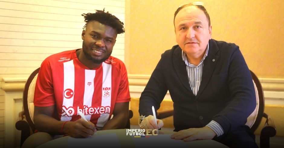 Jordy Caicedo se une oficialmente al equipo turco Sivasspor como nuevo delantero.