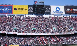 Hinchada de Liga de Quito 2023