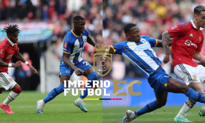 Moises Caicedo y Pervis Estupiñan Brighton