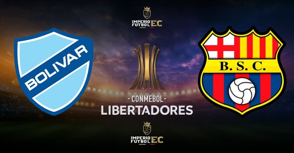 Bolívar vs. Barcelona SC EN VIVO partido por Copa Libertadores 2023
