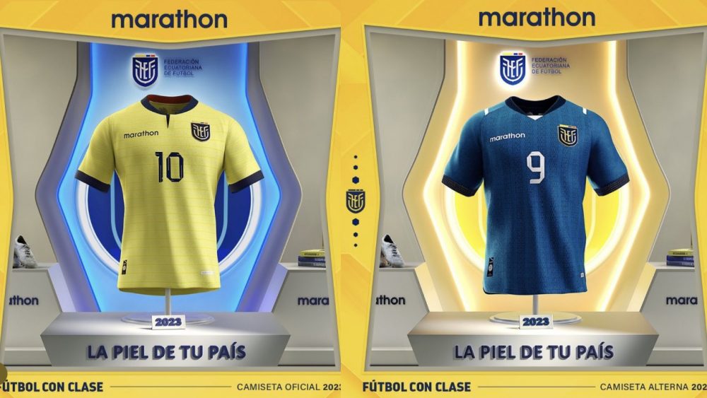 Las Nuevas Camisetas de la Selección de Ecuador