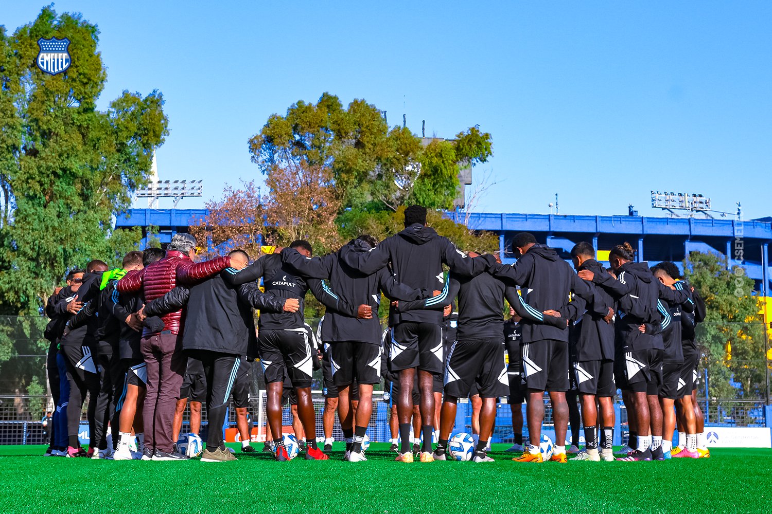 Emelec entrenamiento