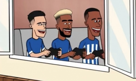 Moises Caicedo caricatura Chelsea