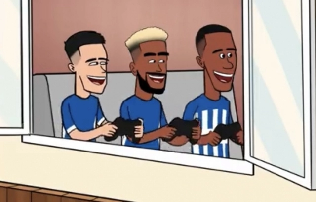 Moises Caicedo caricatura Chelsea