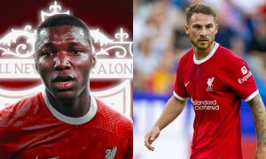 Moises Caicedo y Alexis Mac Allister Liverpool