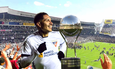 Paolo Guerrero Copa Sudamericana Liga de Quito