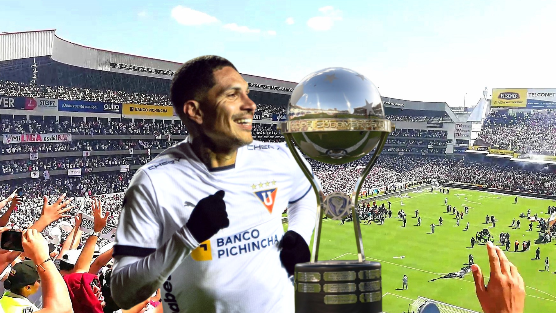 Paolo Guerrero Copa Sudamericana Liga de Quito