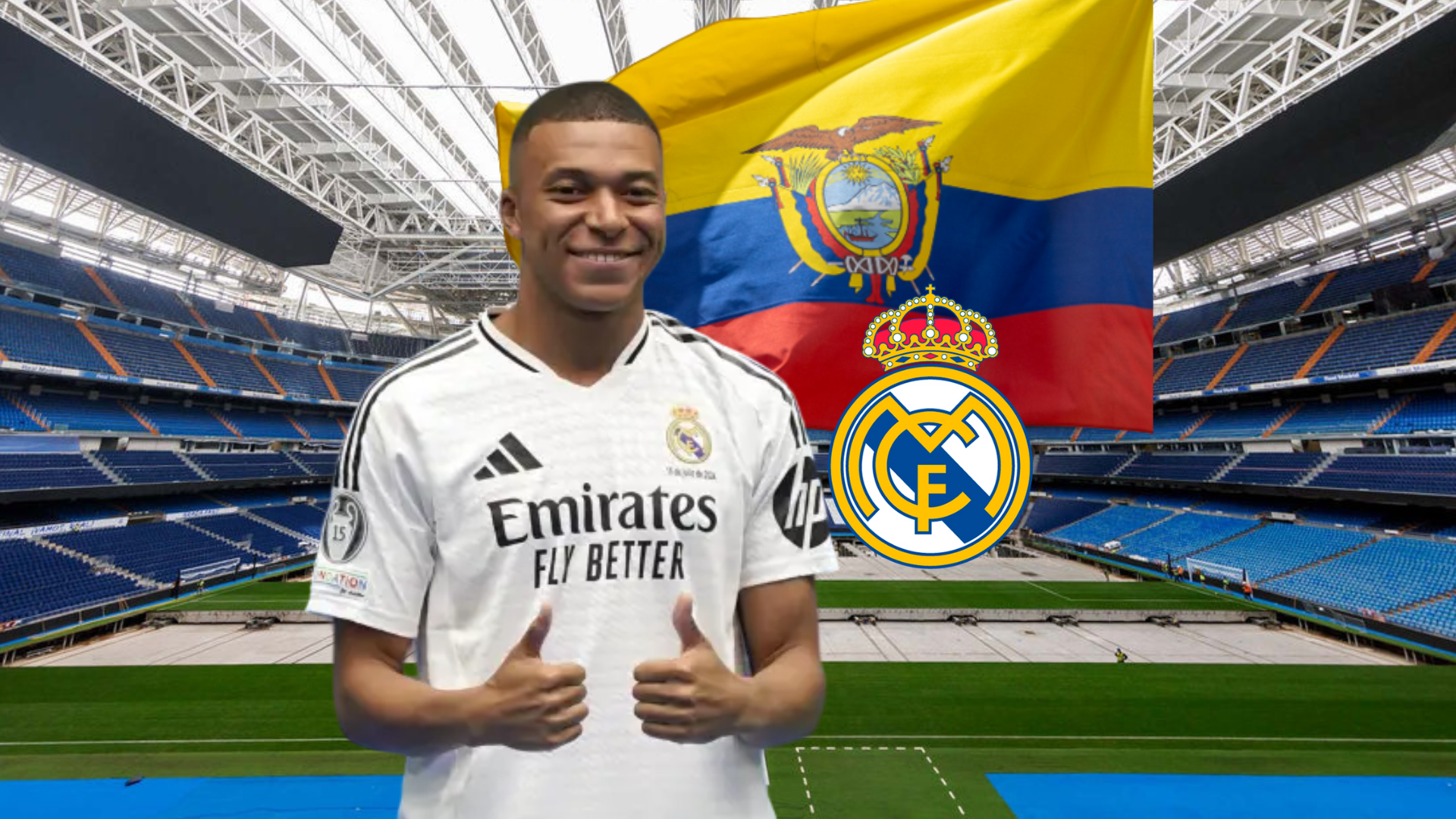 Mbappe Real Madrid Ecuador