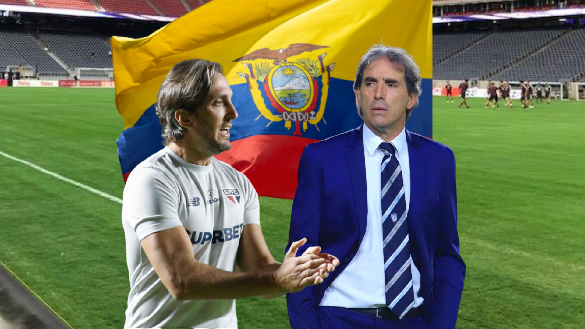 Selección Ecuador-Luis Zubeldia-Guillermo Almada