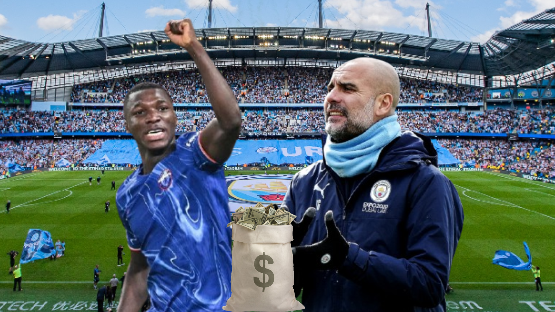 Pep Guardiola Moises Caicedo